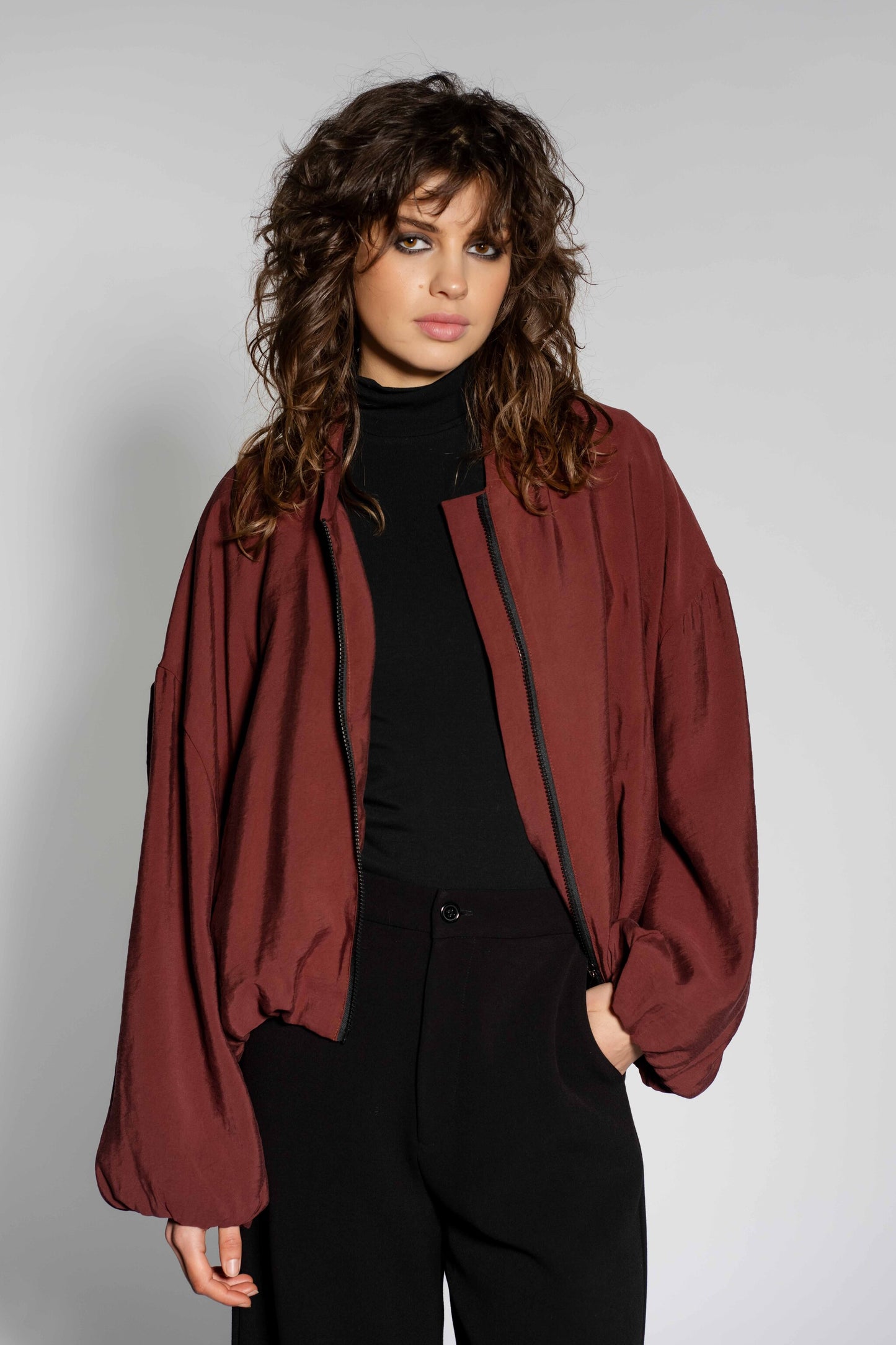 Bomber Massie | Burgund