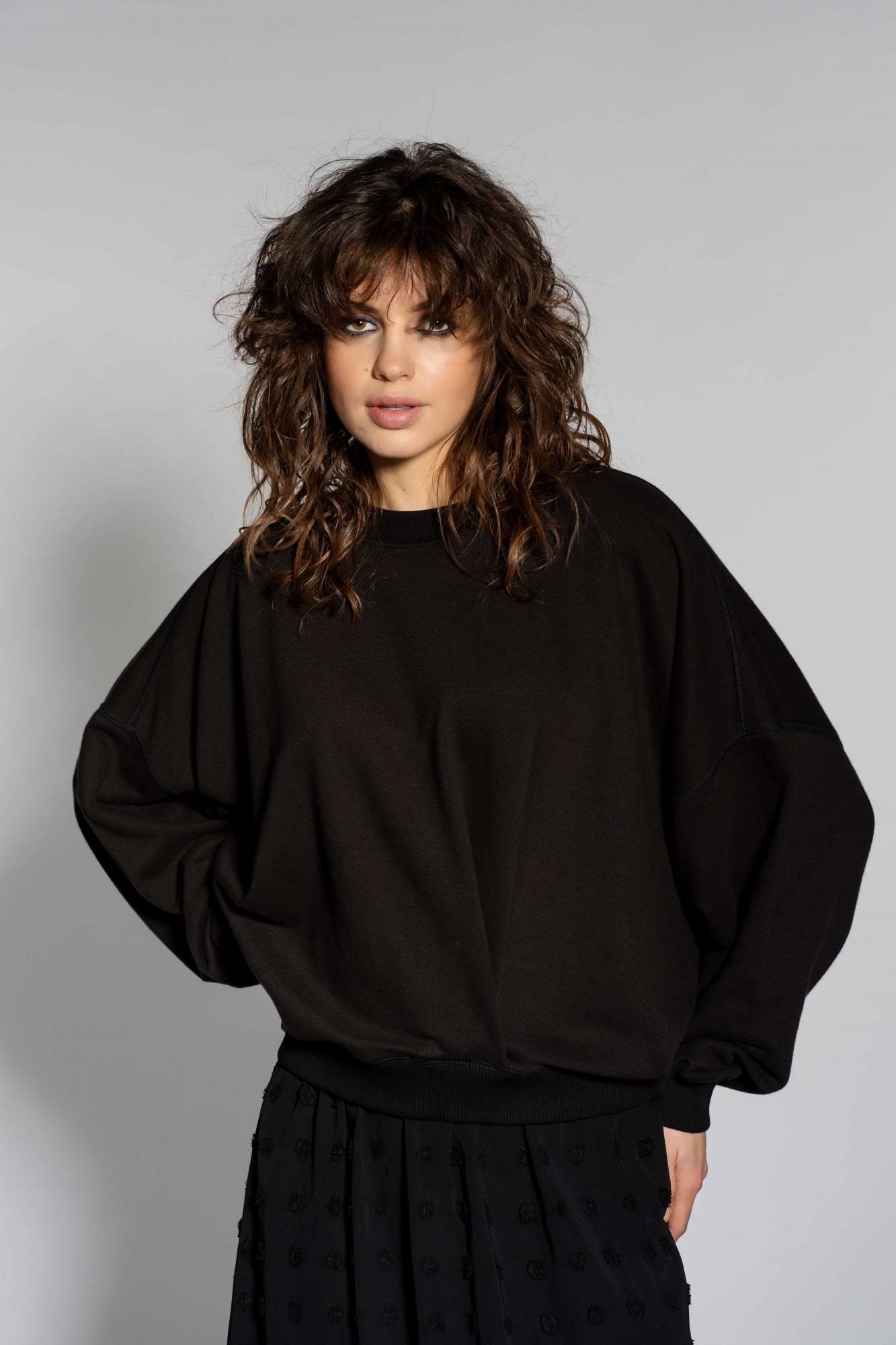 Sweatshirt Marta | Schwarz
