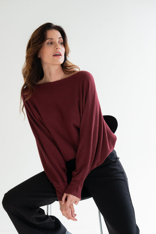 Pullover Jolie | Burgund