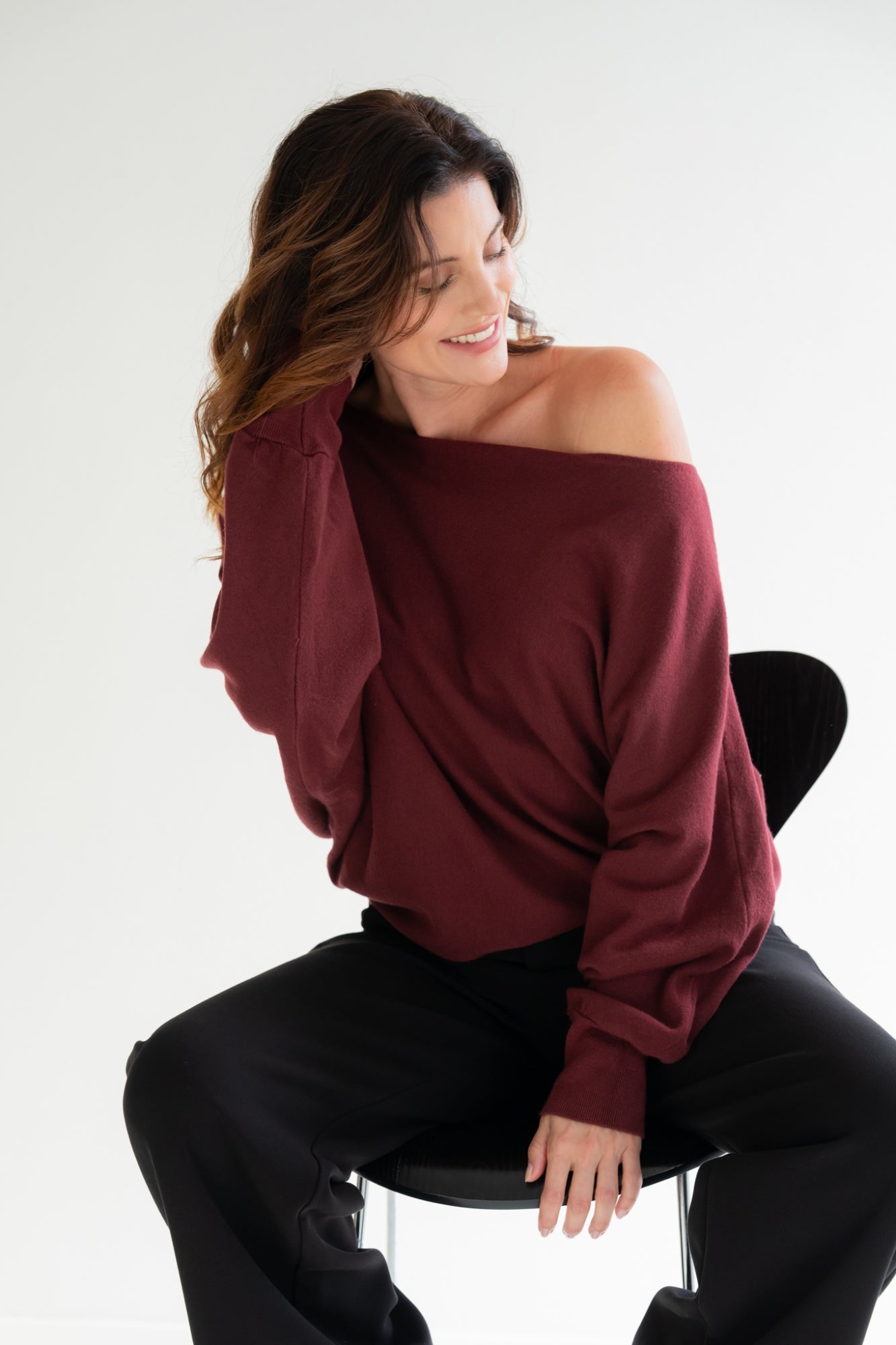 Pullover Jolie | Burgund