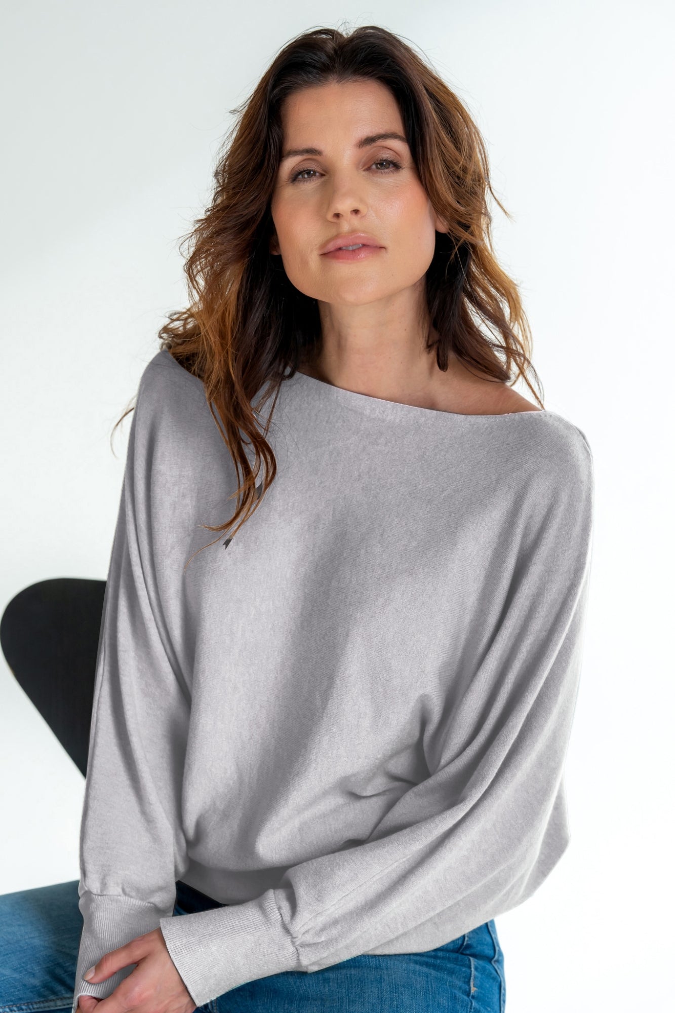 Pull Jolie | Pearl grey