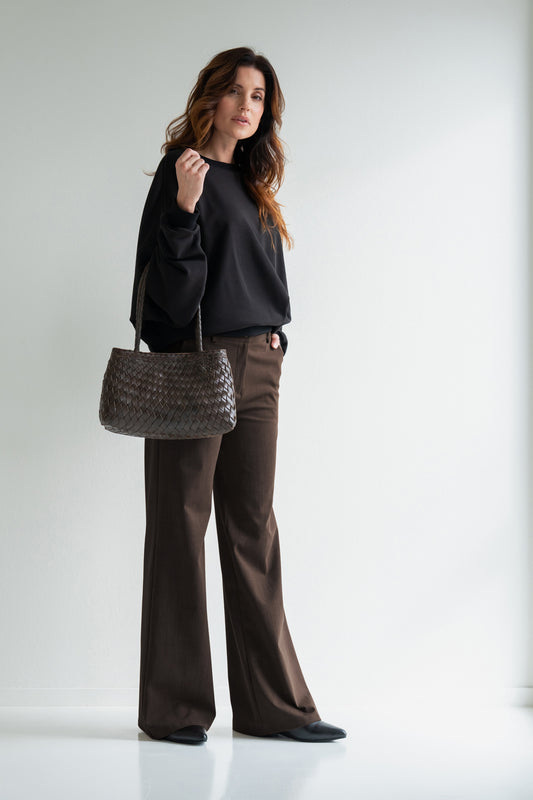 Braided bag | D.brown