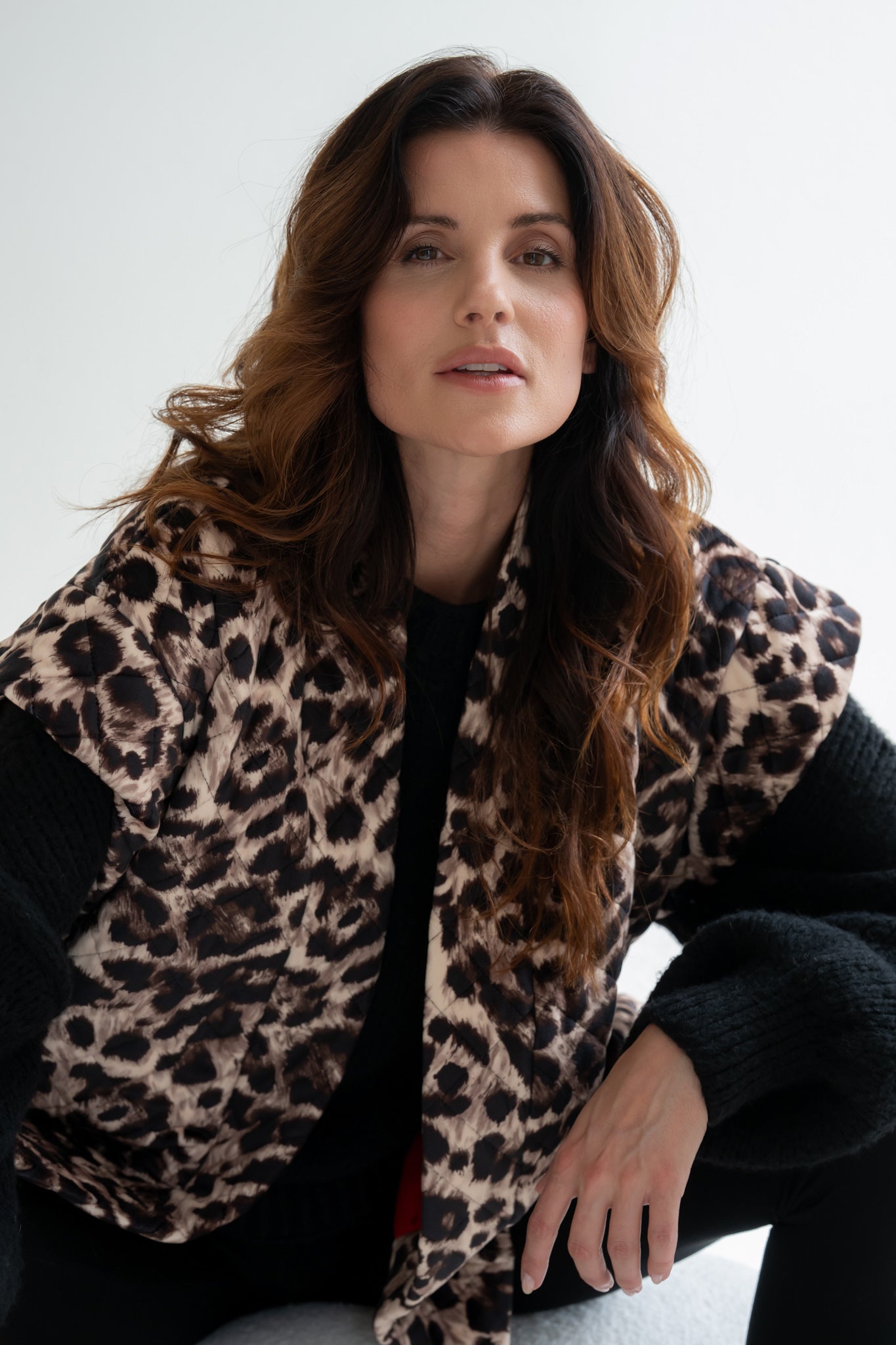 Twiggy Bodywarmer | Leopard