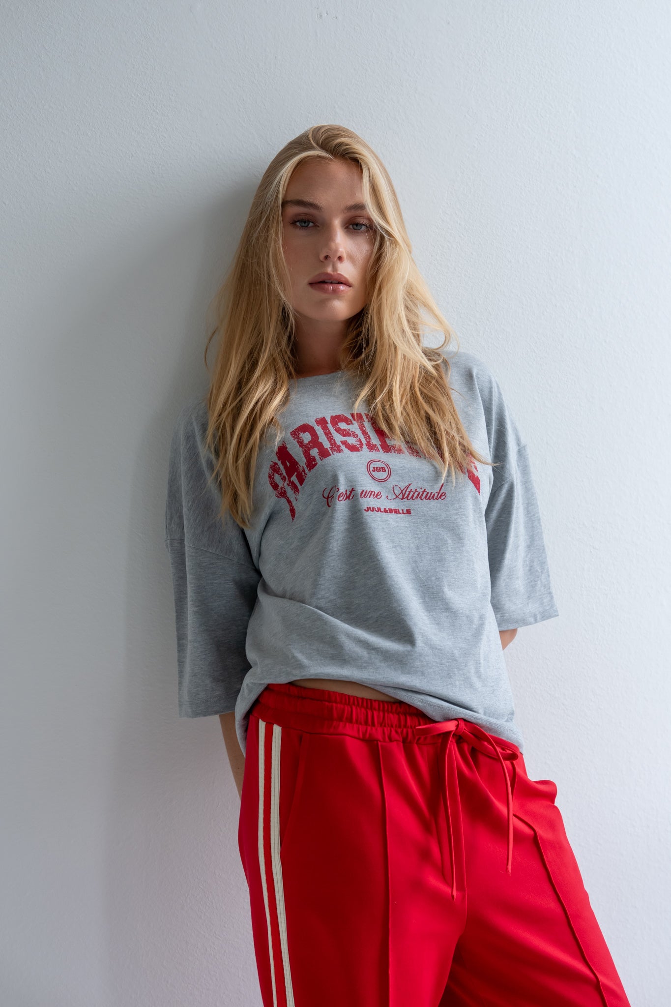 Tee Parisienne | Grey melee