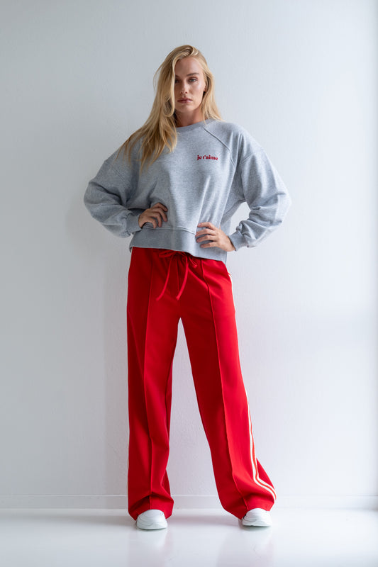 Pants Mare | Red / Ecru