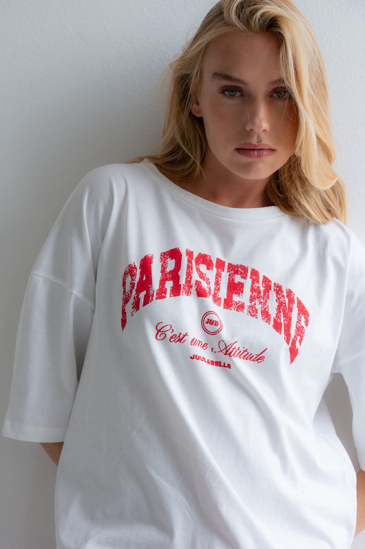 Tee Parisienne | Ecru