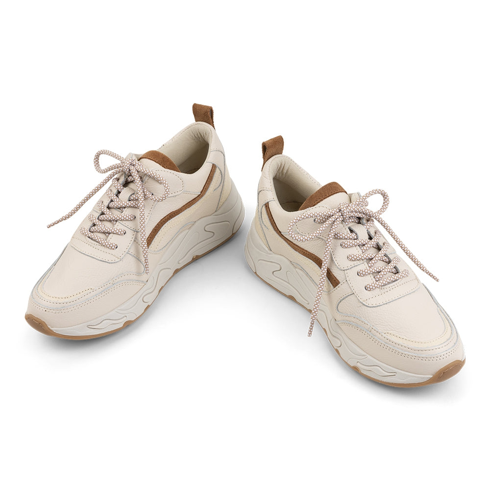Sneaker Oslo II | Beige / Tabak