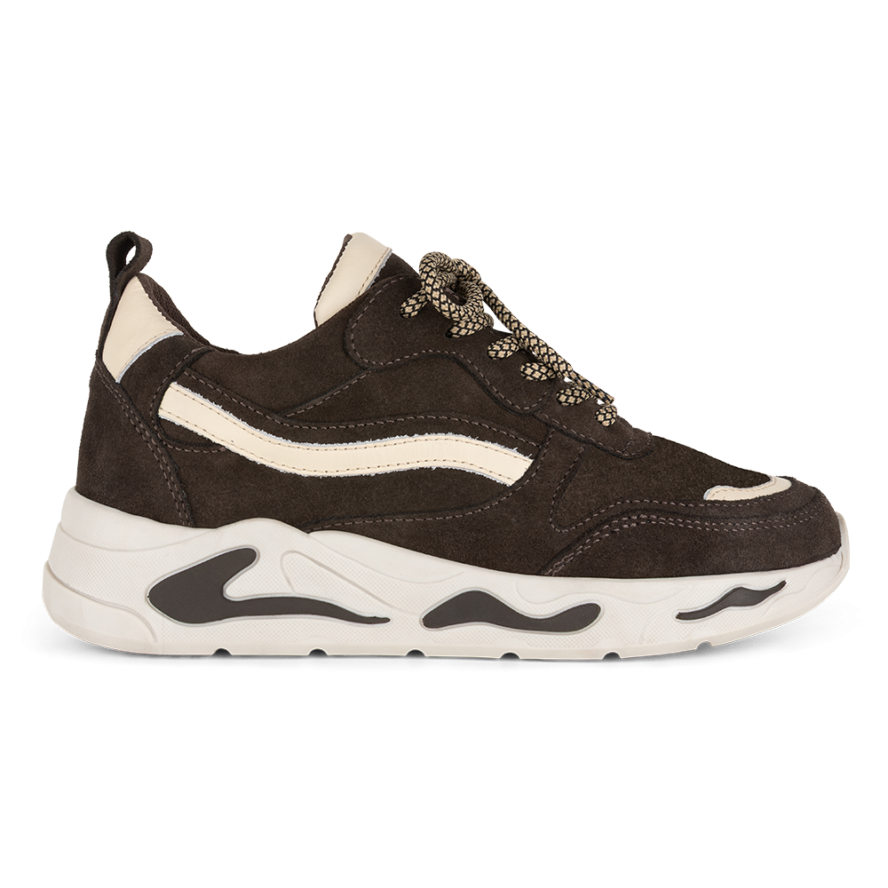 Sneaker Oslo II | D.brown / Ecru