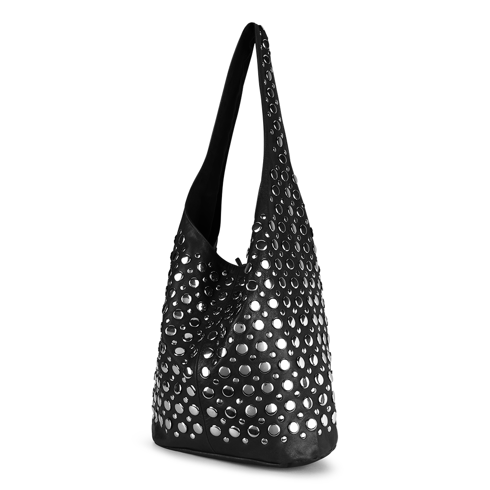 Beuteltasche Mittel | Schwarz