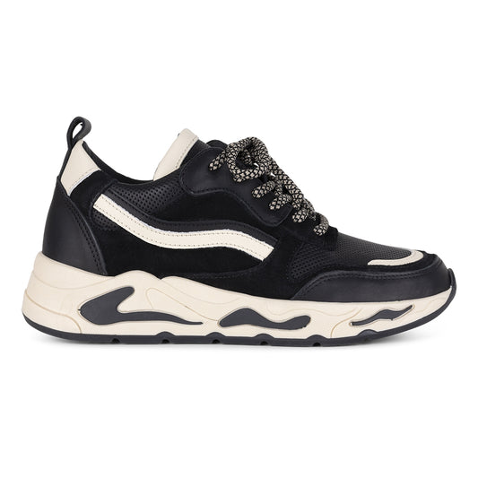 Sneaker Oslo II | Black / Creme