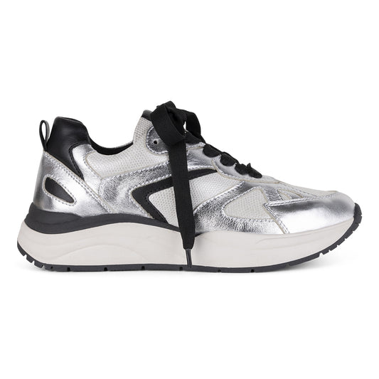 Sneaker Diane | Silver / Black