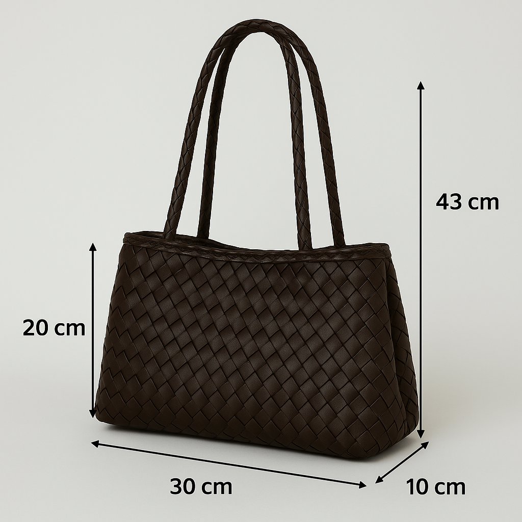 Braided bag | D.brown