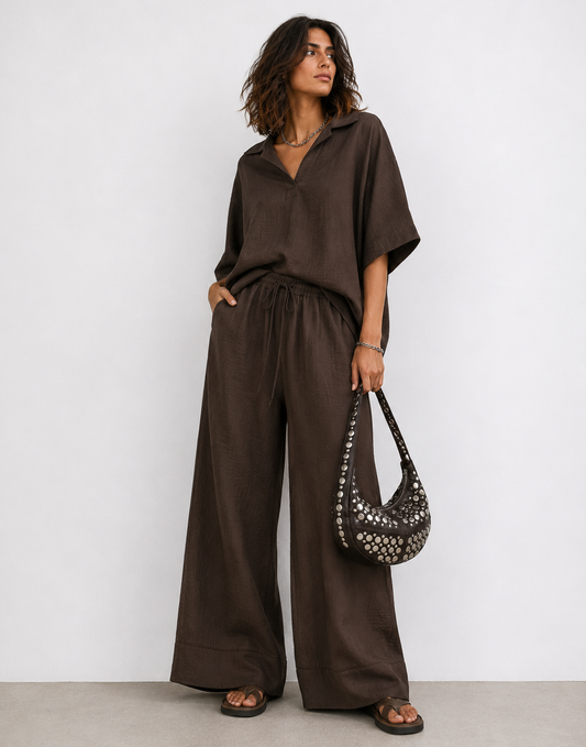 Flow pants | D.brown