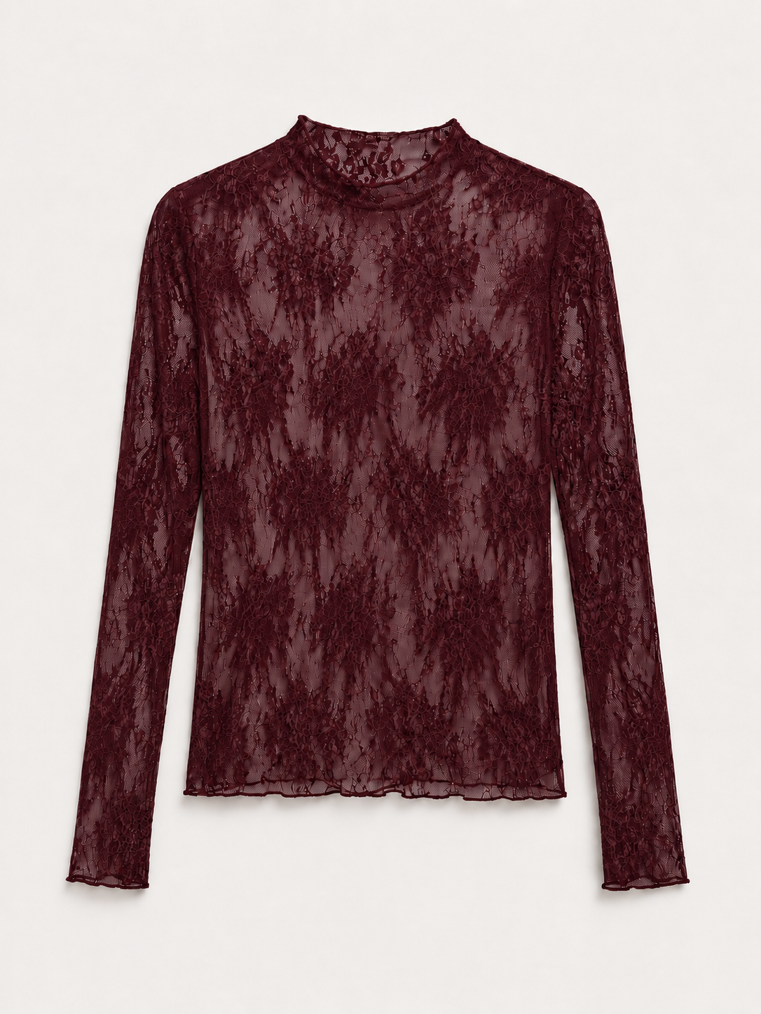 Top Lace | Burgundy