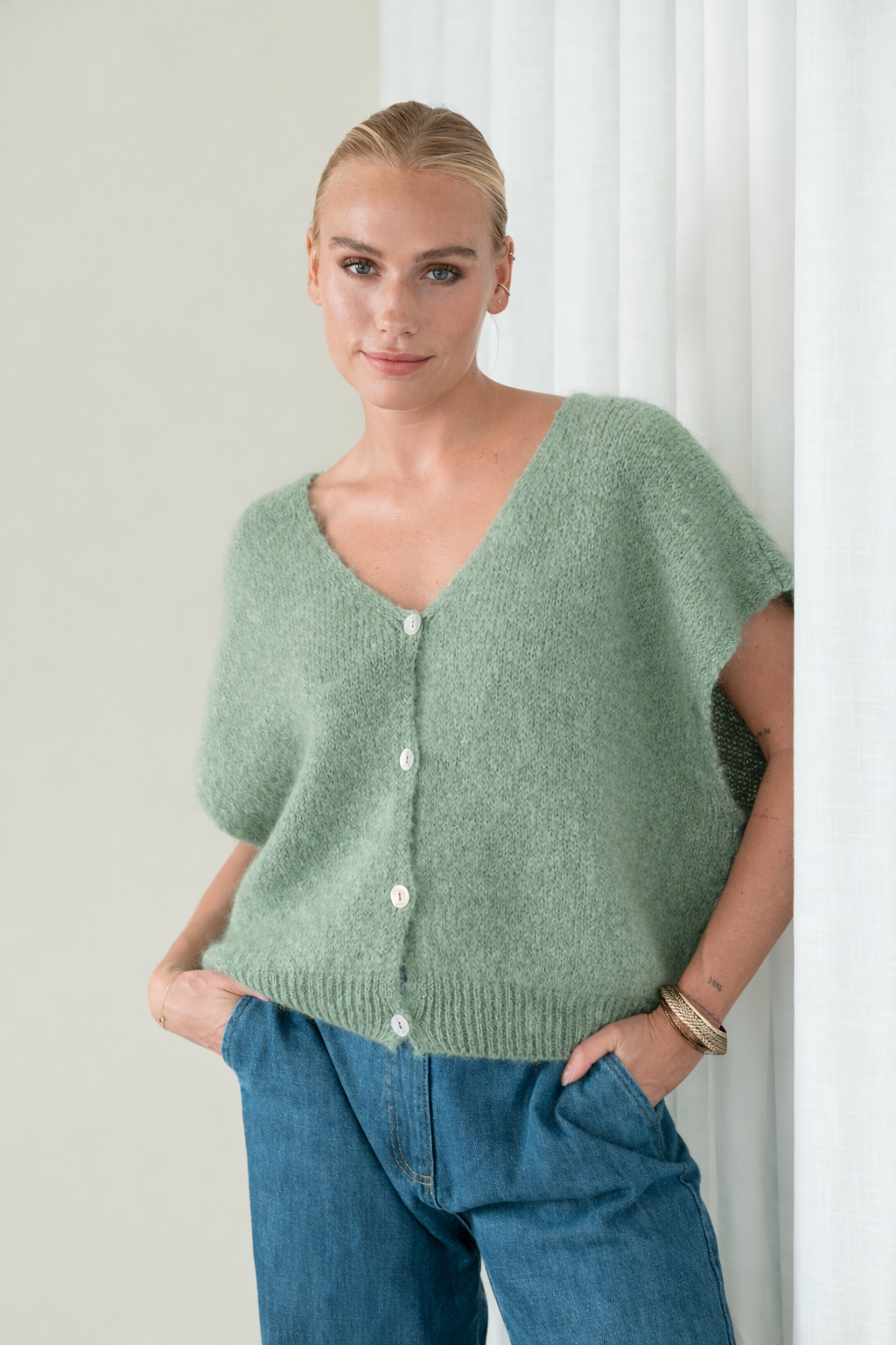 Cardigan Sofia | Salvia