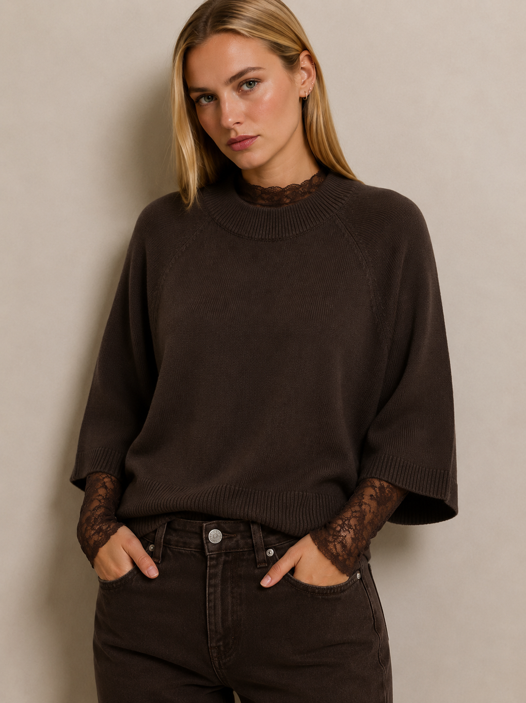 Pull Thirza | Espresso